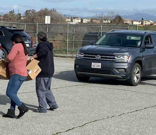 hollister school district covid 19 test kits drive thru