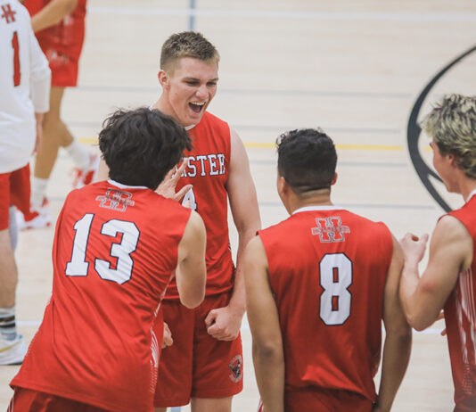 Football players help power San Benito boys volleyball team
