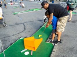 Family fun under the sun