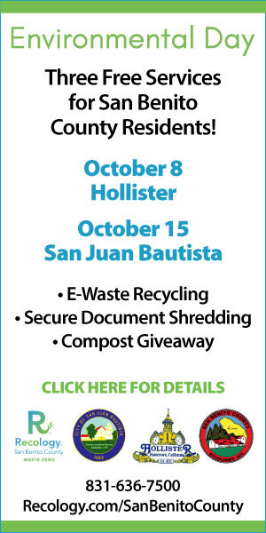 recology san benito, e-waste recycling, document shredding, compost giveaway 