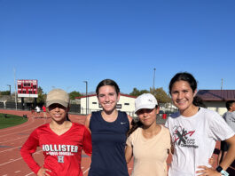 Hollister High cross country teams on another good run