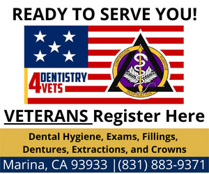 dentistry 4 vets, veterans, exams fillings dentures extractions crowns
