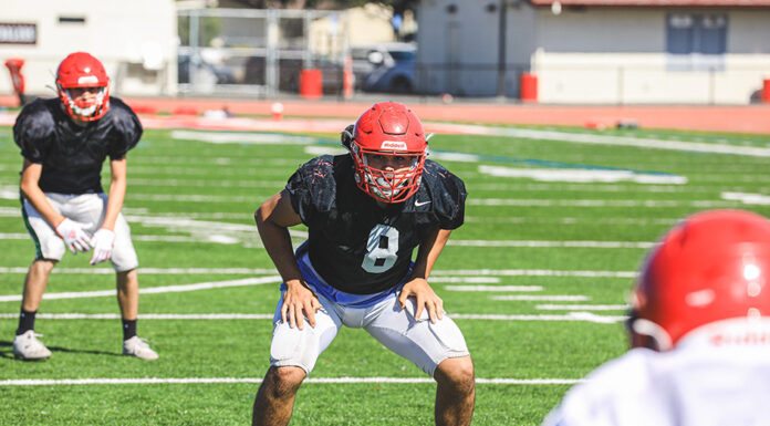 Hollister High’s Alex Valencia aims to be a tackling machine
