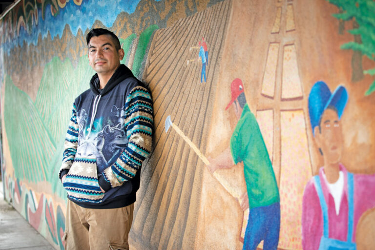 Marine Corps veteran delivers public art