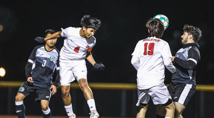 Hollister High boys soccer enters busy stretch