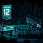 Image for display with article titled Raising Marleau: Sharks’ All-Time Great Gets His No. 12 jersey Retired