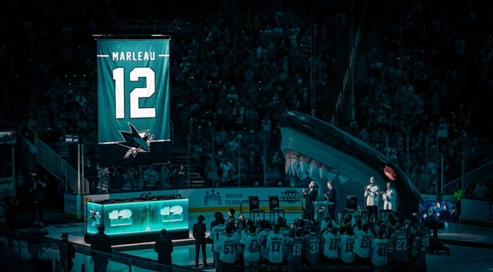 Raising Marleau: Sharks’ all-time great gets his No. 12 jersey retired