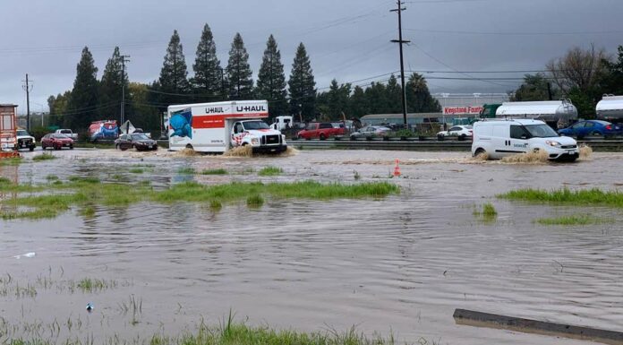 highway 101 flooding