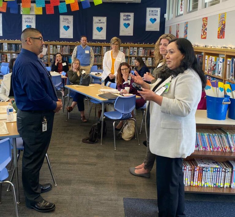 Leaders from nationwide visit R.O. Hardin to see literacy program