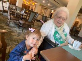 Love spans a century for local family