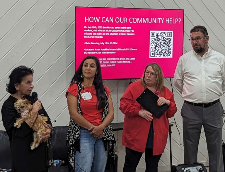 Nurses question hospital bankruptcy decision