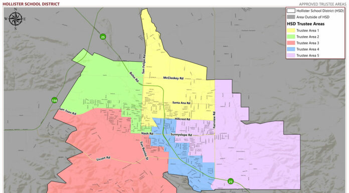 Hollister School District invites applicants for trustee vacancy