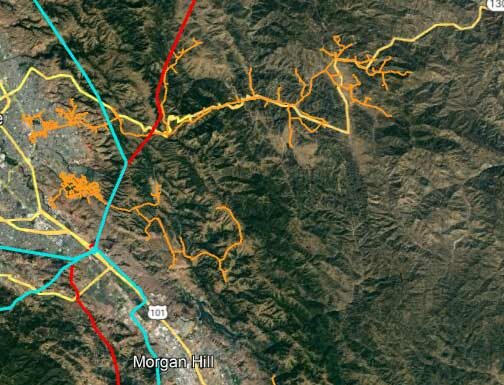 PG&E helicopters patrol for trees that pose wildfire risk pacific gas and electric pg&e helicopter patrol map