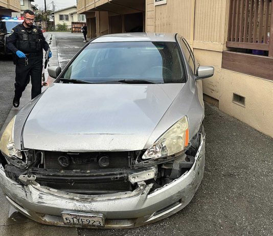 stolen car chase watsonville police riverside drive