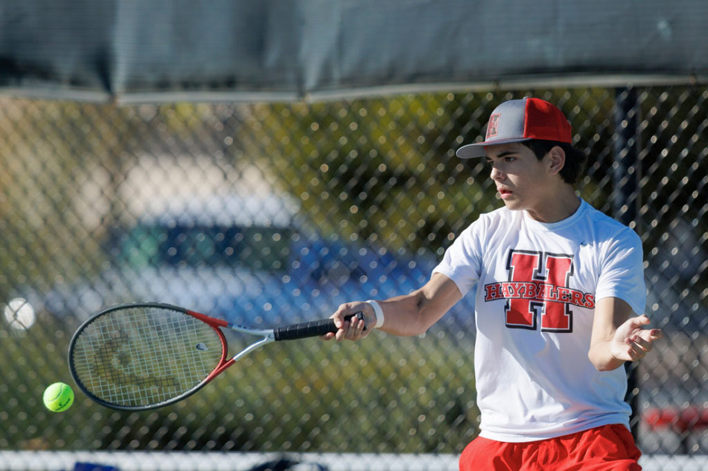 Image for display with article titled Baler Boys Tennis Near Top of Division