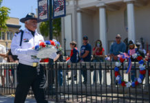 County honors veterans by participating in Operation Green Light