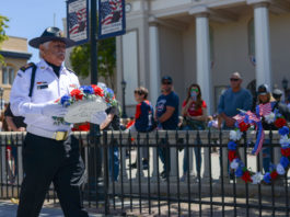 County honors veterans by participating in Operation Green Light
