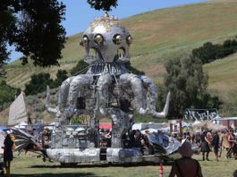 Burning Man comes to Tres Pinos