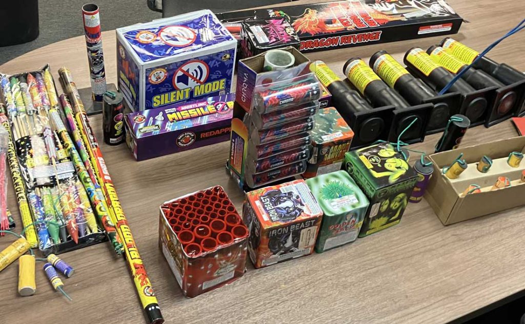 Image for display with article titled Police Cite Dozens for Fireworks Violations in Hollister