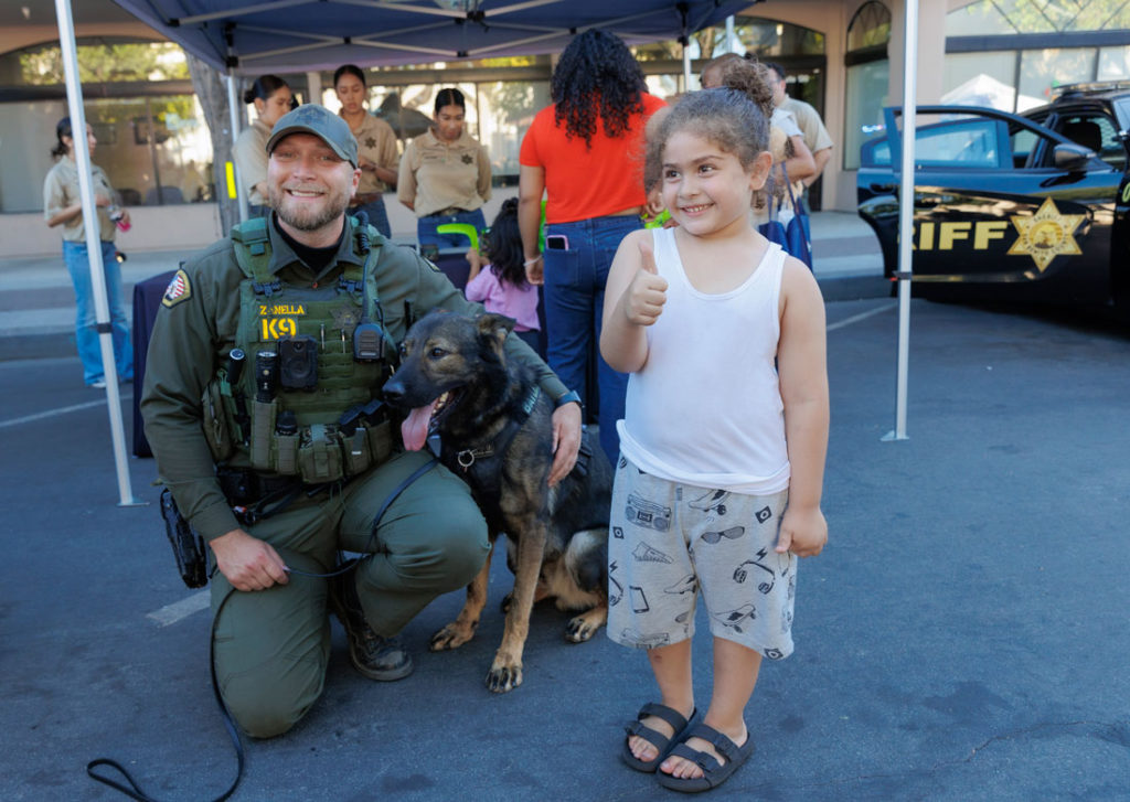 Image for display with article titled Local Public Safety Agencies Host Hollister’s National Night Out