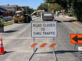 Hollister begins roadway, alley improvements