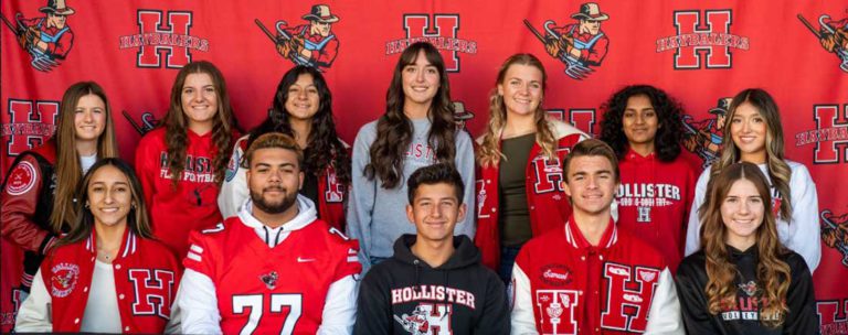 Hollister High recognizes Fall Sports Academic Team