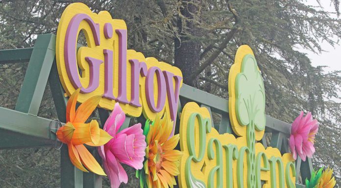 gilroy gardens sign hecker pass road fantastical flowers