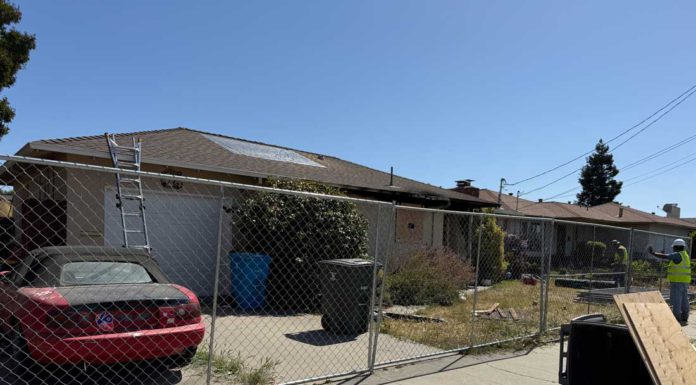 Hollister family displaced by house fire