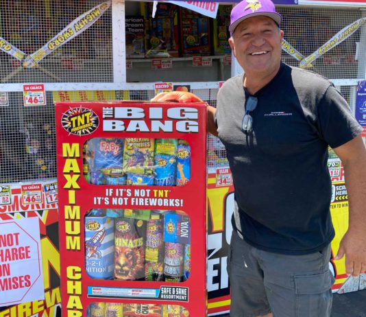 Fireworks sales support youth sports, community programs