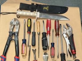 Police arrest man with stolen vehicle, burglary tools