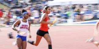 Jasayla Mariscal at a recent track meet