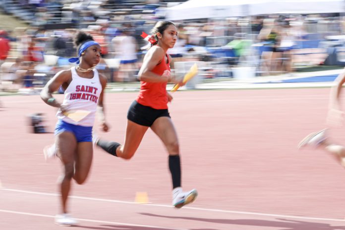 Jasayla Mariscal at a recent track meet