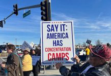 Hollister residents join nationwide protests against ICE tactics