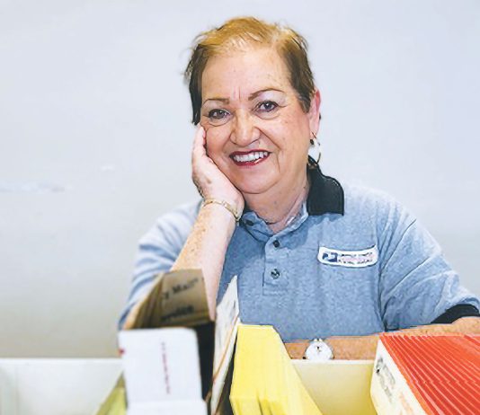 46 years of stamps, smiles and service