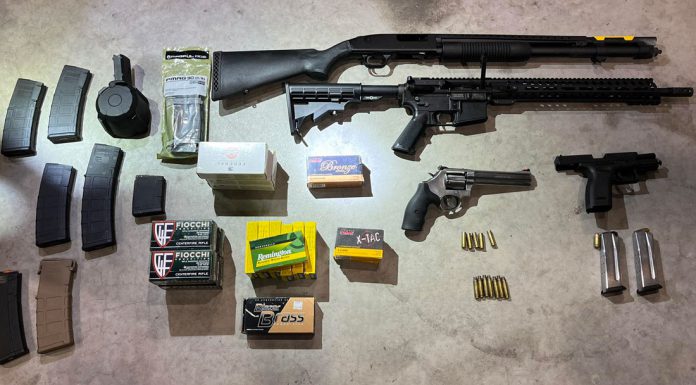 Three men arrested after shots fired along Stallion Way