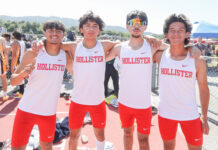 Prienna Chavez’s distance triple leads Hollister to Gabilan track title