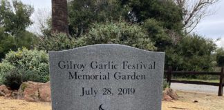 gilroy garlic festival memorial garden christmas hill park