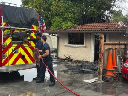 Fire destroys contractor’s shop in Hollister