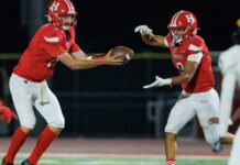 Hollister forces five turnovers to beat CCS power Wilcox 27-20