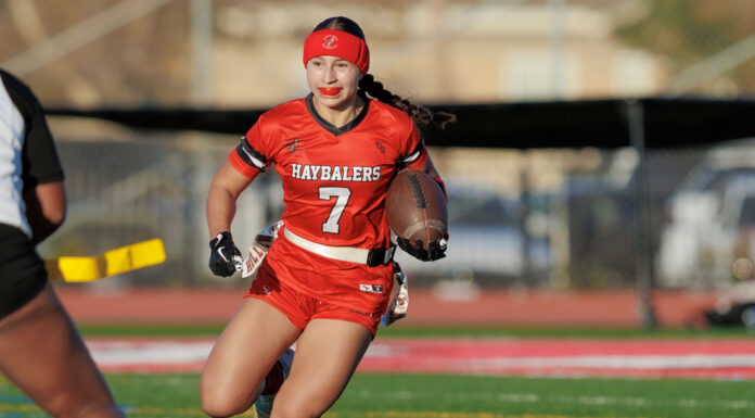 Baler Sports: Young Hollister flag football squad finds its footing