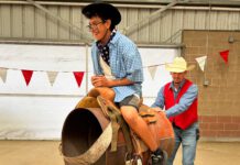 Everyone participates in rodeo fun at Hollister High